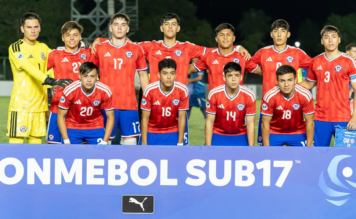 Chile vs Ecuador: Horario y transmisión Sudamericano Sub 17