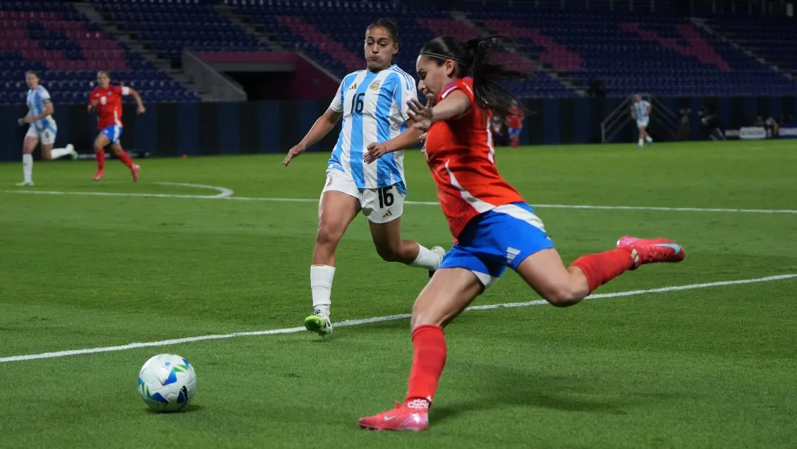 La selección chilena femenina puede cerrar puntera esta fecha 5 de la Liga de Naciones. | Foto: Conmebol.