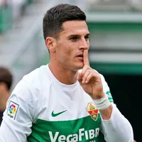 Cepeda se manda polémico festejo tras su primer gol en el Elche