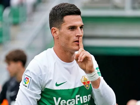 Cepeda se manda polémico festejo tras su primer gol en el Elche