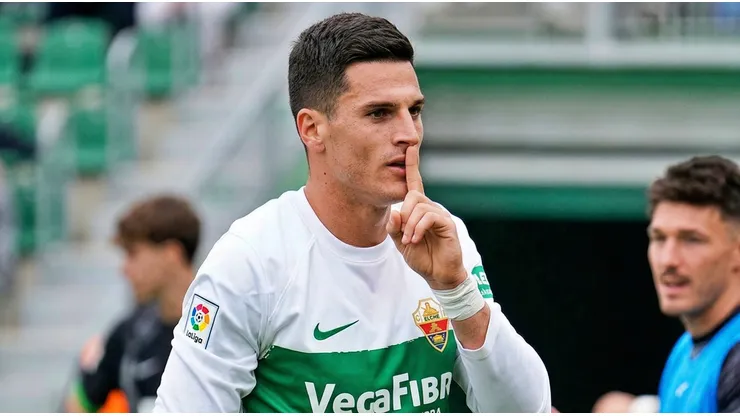 Cepeda anotó su primer gol en el fútbol español.