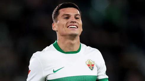 Lucas Cepeda sonríe en España.