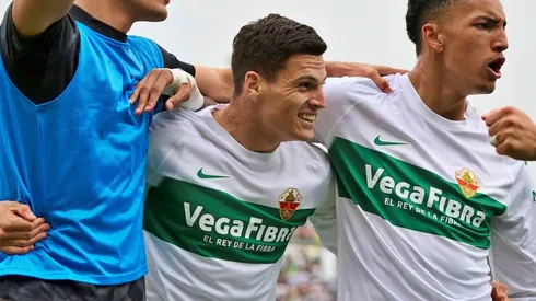 Cepeda anotó su primer gol en el fútbol español.