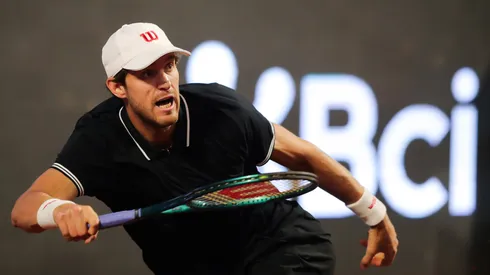 Nicolás Jarry jugó un durísimo partido en Madrid.