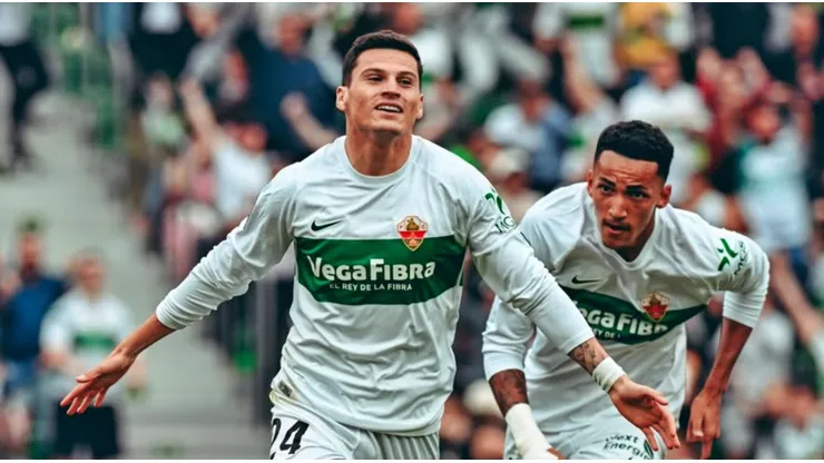 Cepeda anotó su primer gol en el fútbol español.