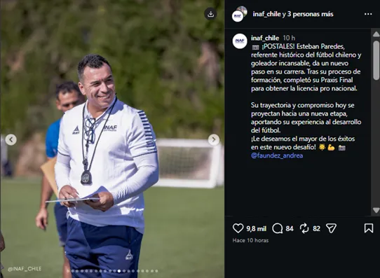 Imagen: Captura de Instagram.