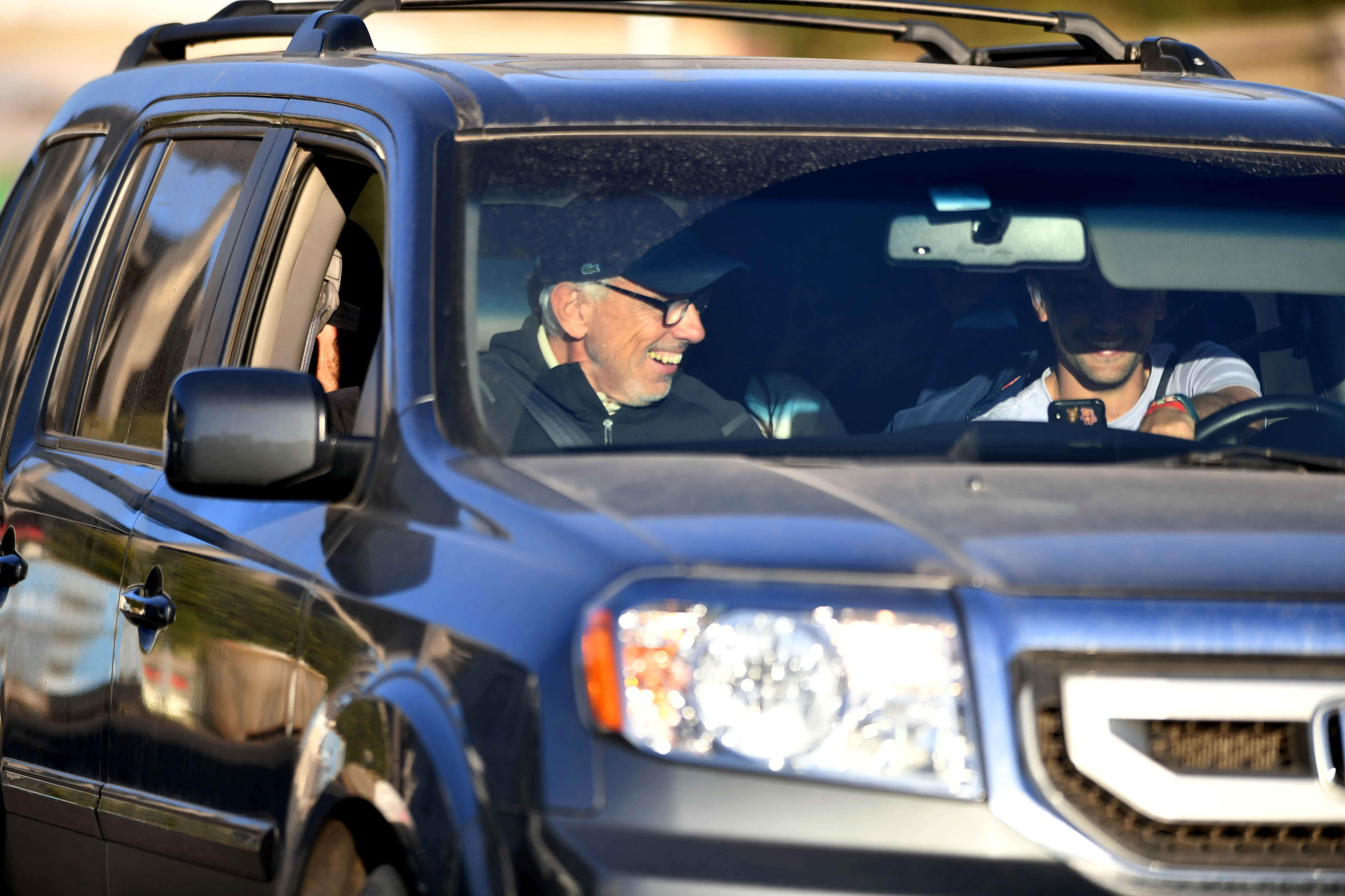 La llegada de Fernando Felicevich. (Alejandro Pizarro Ubilla/Photosport).