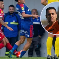 Sufre la U: La patada a Altamirano que ni inmutó a Piero Maza en el VAR