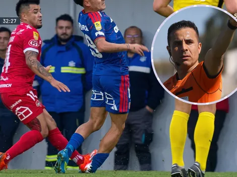 Sufre la U: La patada a Altamirano que ni inmutó a Piero Maza en el VAR