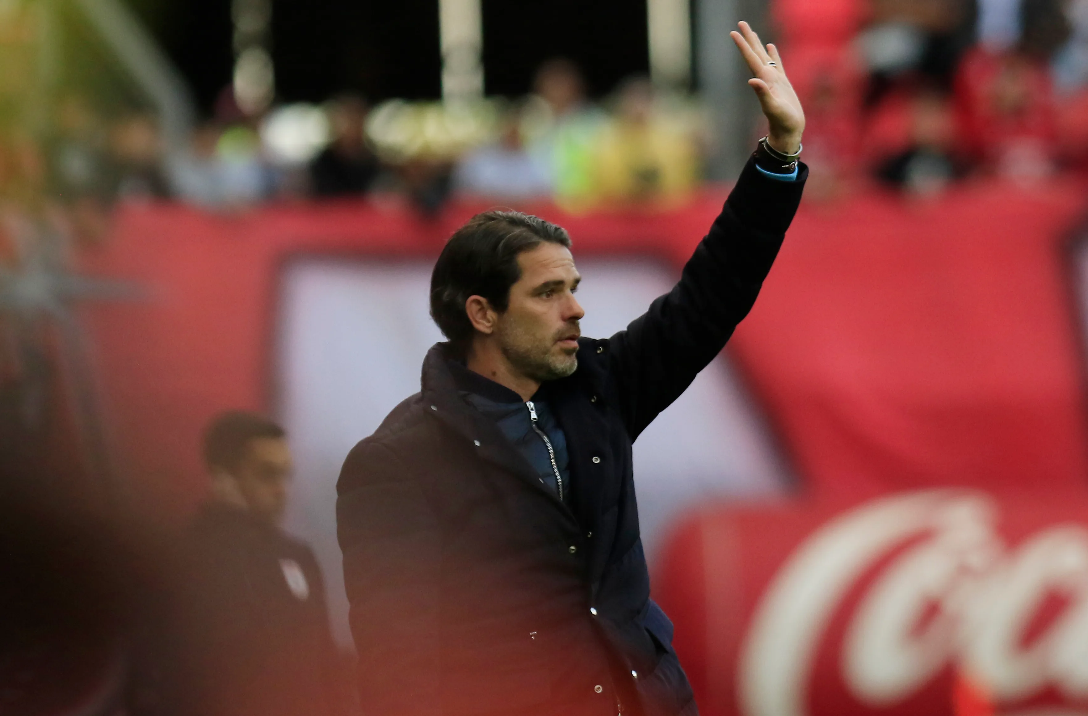 Fernando Gago en el estadio Nelson Oyarzún Arenas. (Jose Robles/Photosport).