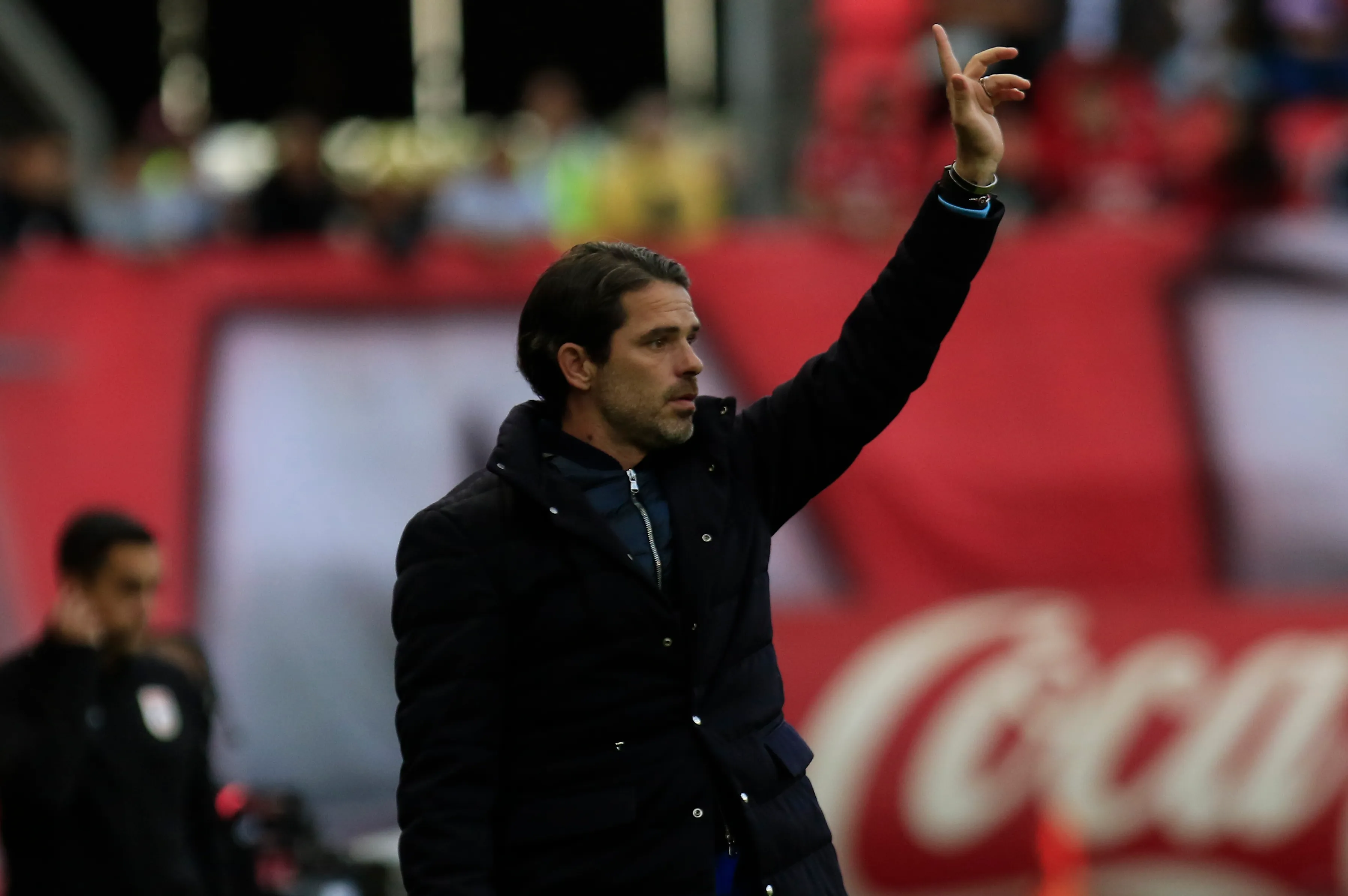 Gago no ocultó su molestia en Chillán /Photosport