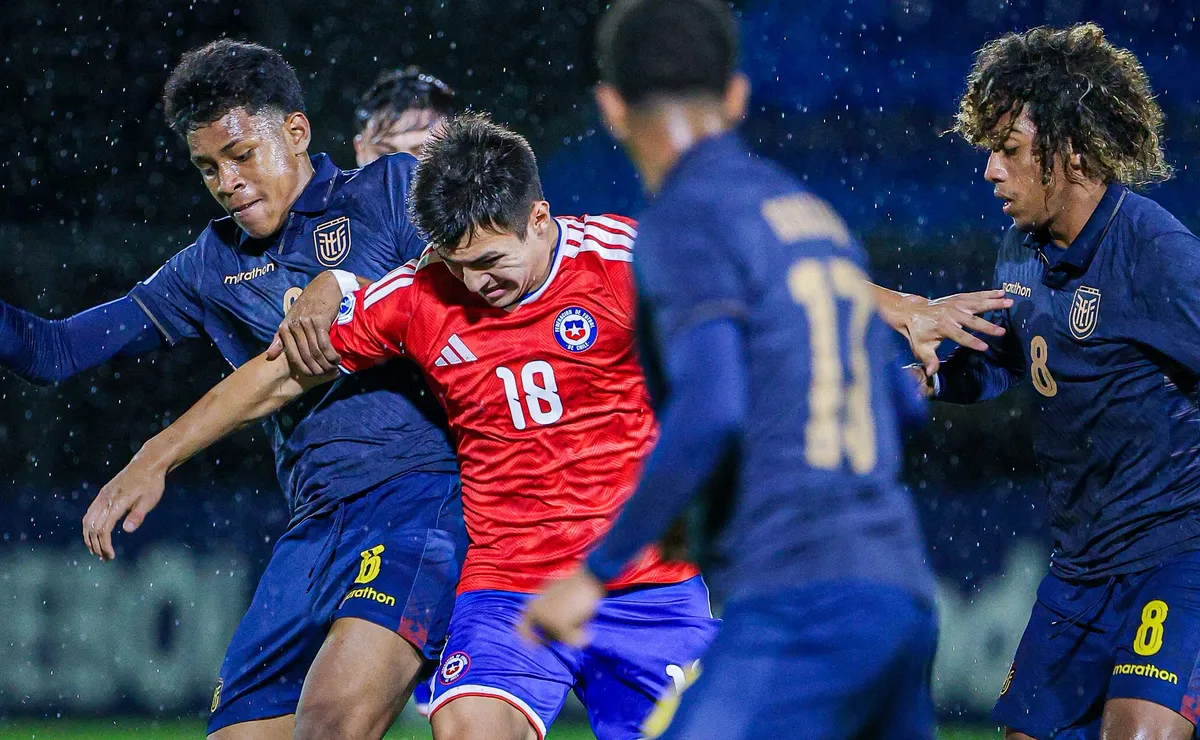 Chile cae ante Ecuador en Sudamericano Sub 17