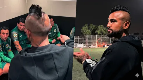 El King en su nueva faceta en el fútbol.