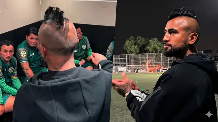 El King en su nueva faceta en el fútbol.
