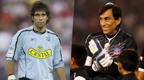 Claudio Bravo y Roberto Rojas son dos de los grandes arqueros que ha tenido Colo Colo.