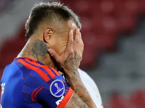 Cambió total: la lesión de Eduardo Vargas que liquida a la U