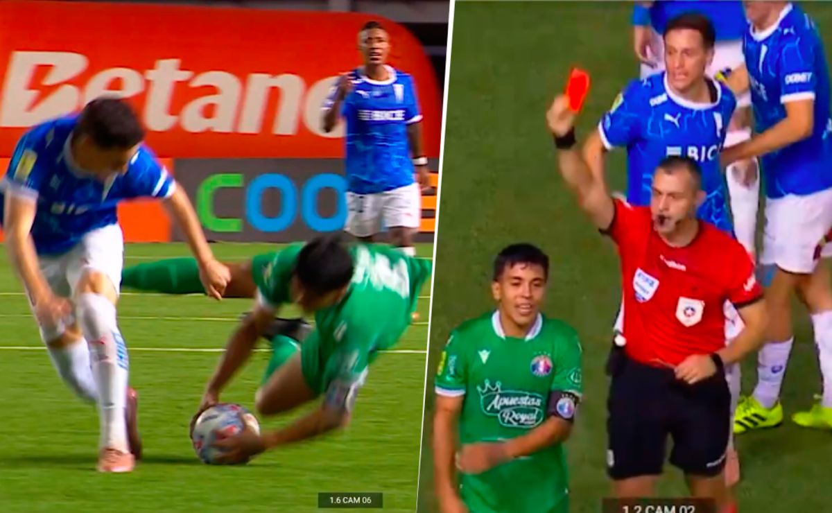 “No interviene”: Liberan audio de VAR en expulsión clave en triunfo de la UC ante Audax