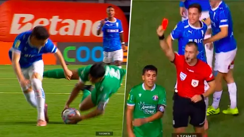 Marco Collao recibió la roja y permitió el triunfo de la UC