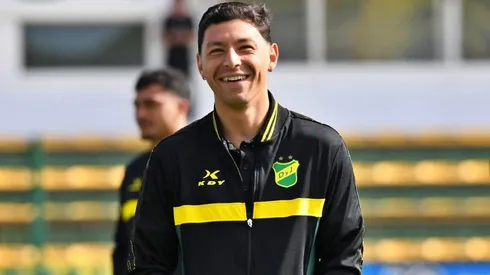 César Pérez volvió a las canchas después de siete meses.