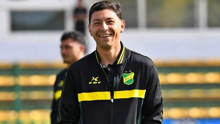 César Pérez volvió a las canchas después de siete meses.