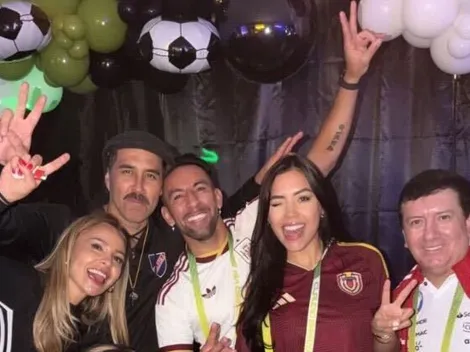 Eligió a su verdadero amor: el disfraz de Claudio Bravo en su cumpleaños