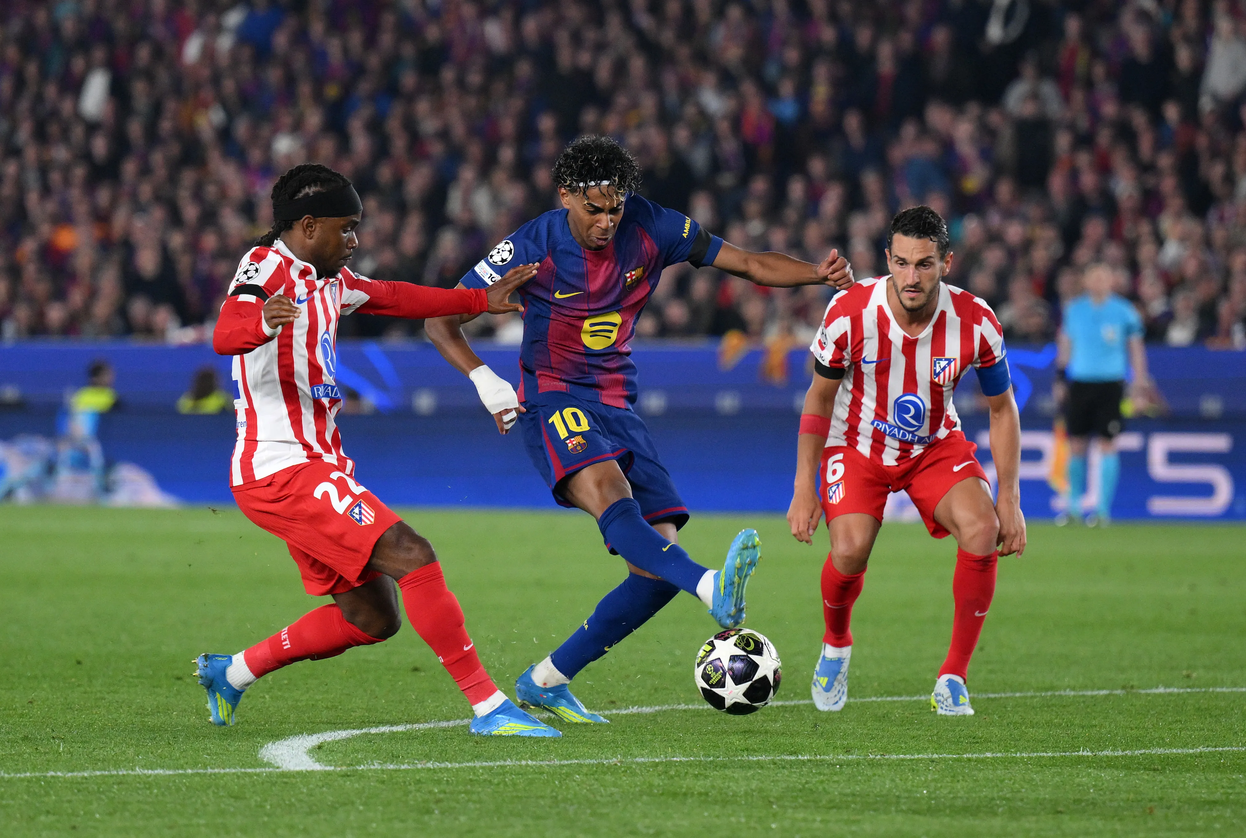 En la ida ganaron los colchoneros 2-0 /Getty Images.