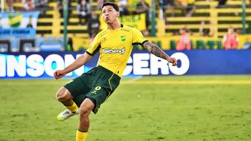 César Pérez volvió a la cancha con Defensa y Justicia después de siete meses.