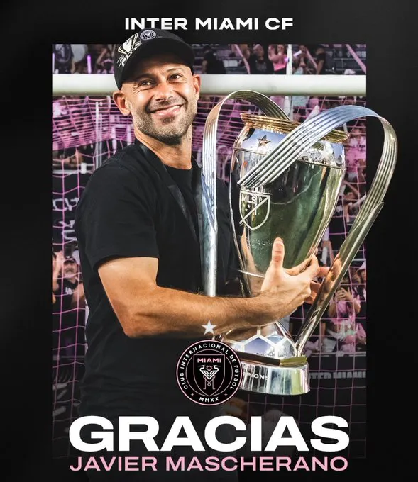 Mascherano dejó su cargo como DT de Inter Miami por “problemas personales”