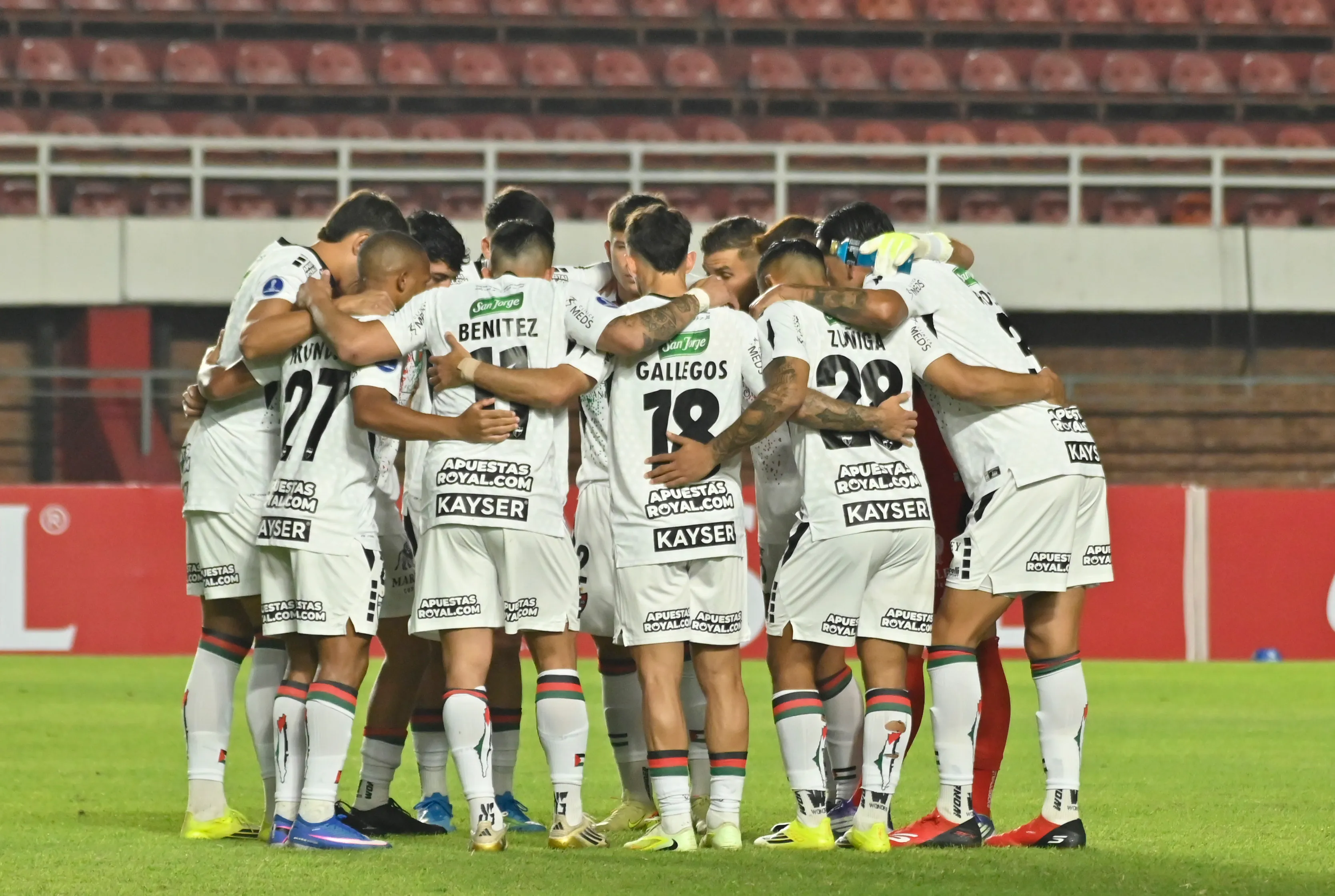 Palestino empató en Buenos Aires en su primer encuentro de Sudamericana 2026 | Photosport
