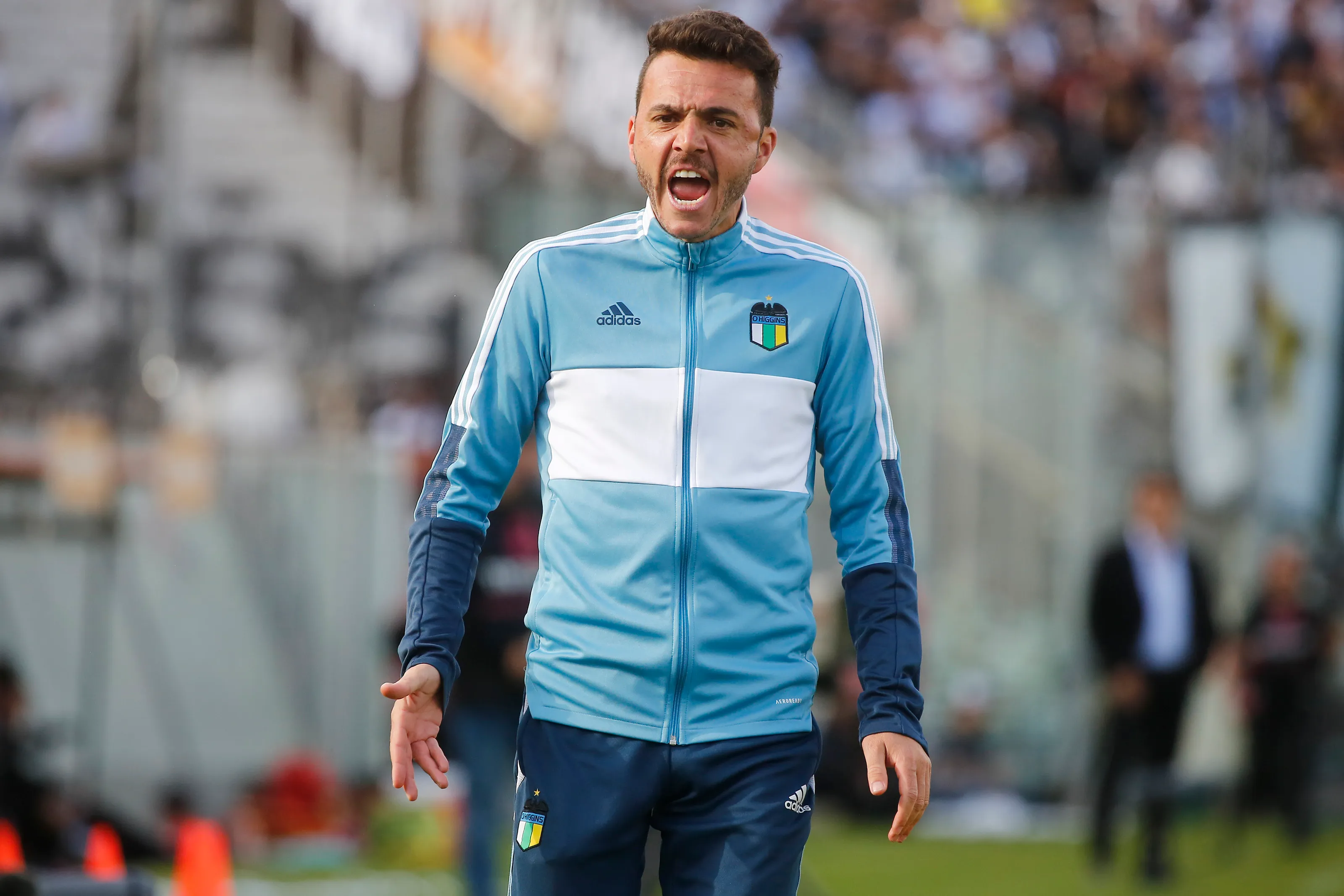 Mariano Soso como DT de O’Higgins. (Jonnathan Oyarzun/Photosport).