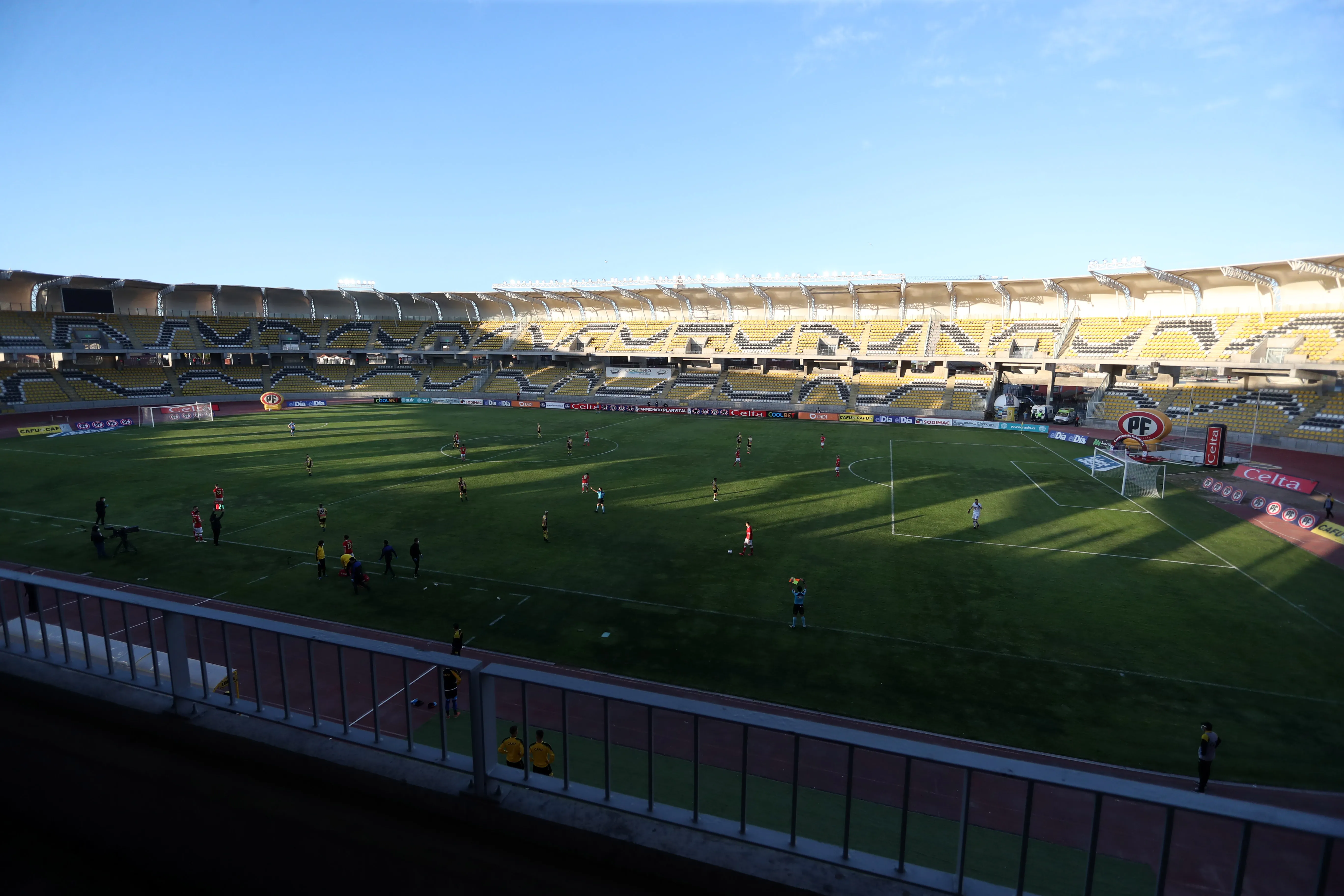 Los hinchas de Coquimbo Unido podrán ver en el Francisco Sánchez Rumoroso este duelo por la Copa Libertadores. | Foto: Photosport.