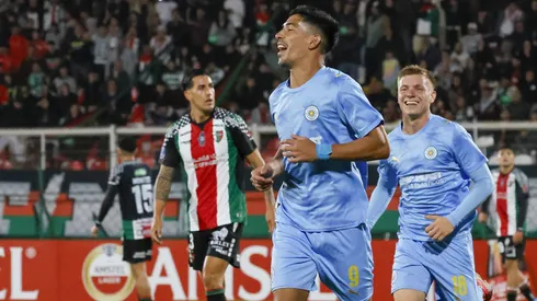 Salomón Rodríguez le anotó a Palestino en la Copa Sudamericana.
