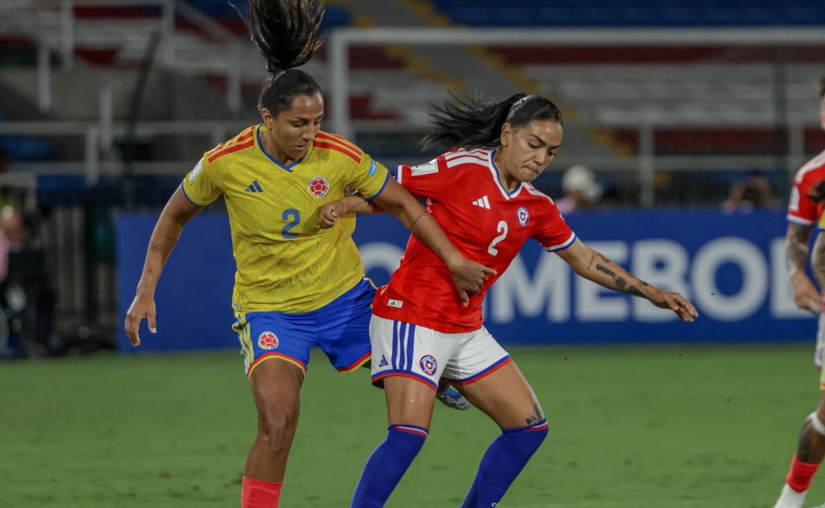 Chile Femenino pierde ante Colombia y se aleja de la Copa del Mundo en la Liga de Naciones