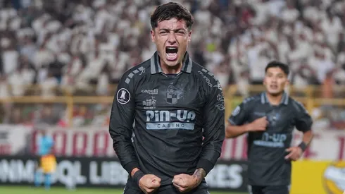 Cristian Zavala anotó el gol que abrió el triunfo de Coquimbo ante Universitario en Copa Libertadores.