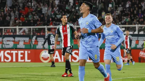 Salomón Rodríguez marcó en su visita a Chile.