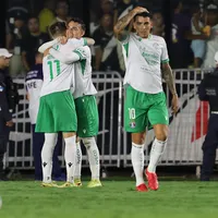 La íntima celebración de Audax Italiano en Brasil