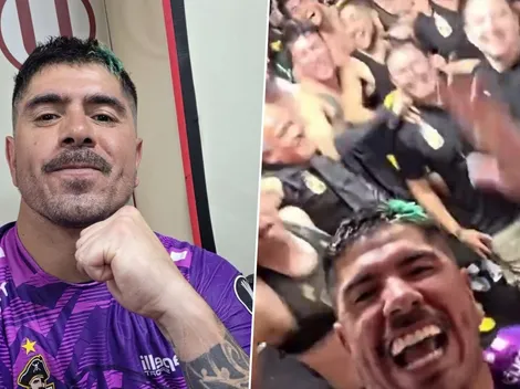 Mono locura: así celebró Coquimbo Unido en Perú