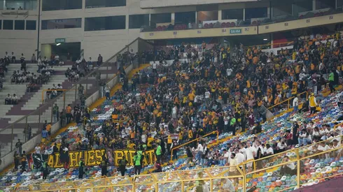 La barra de Coquimbo llegó en masa a Perú.