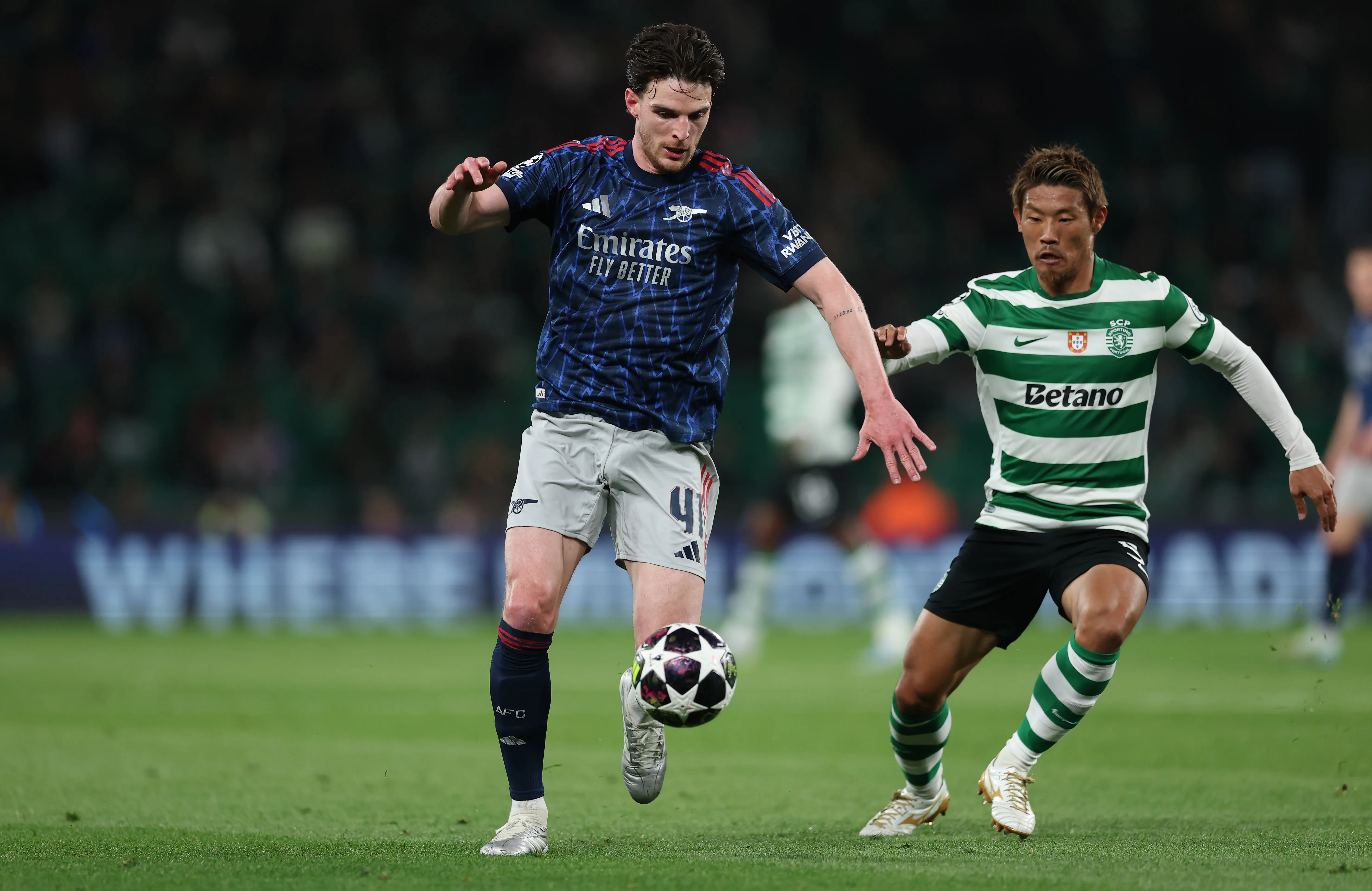 Este miércoles se enfrentan nuevamente el Arsenal y Sporting de Lisboa/Getty Images)