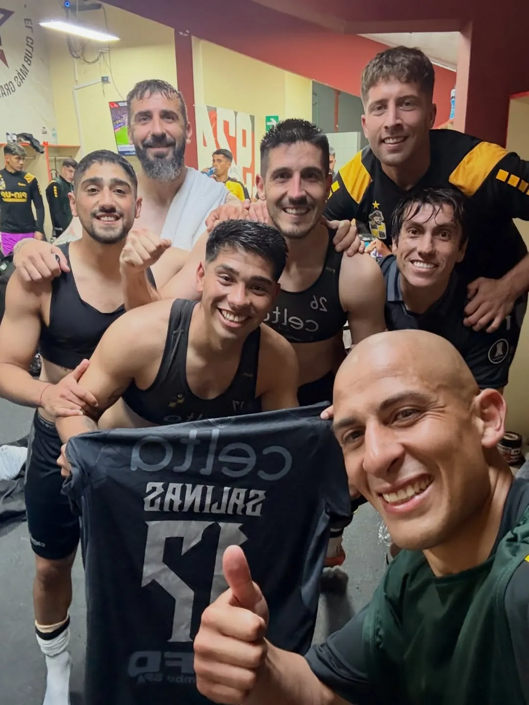 Coquimbo celebró el triunfo ante Universitario en Copa Libertadores