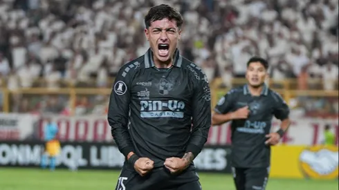 Cristián Zavala gritó con fervor su gol a Universitario de Lima.