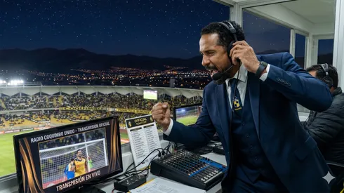 Bose debutó como relator por emergencia en ESPN.