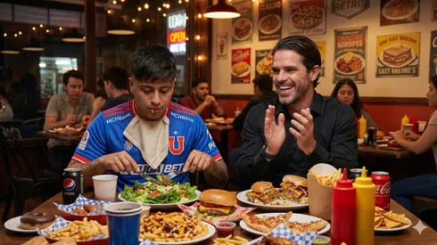 El jugador de la U se tomó en serio los consejos de Gago.