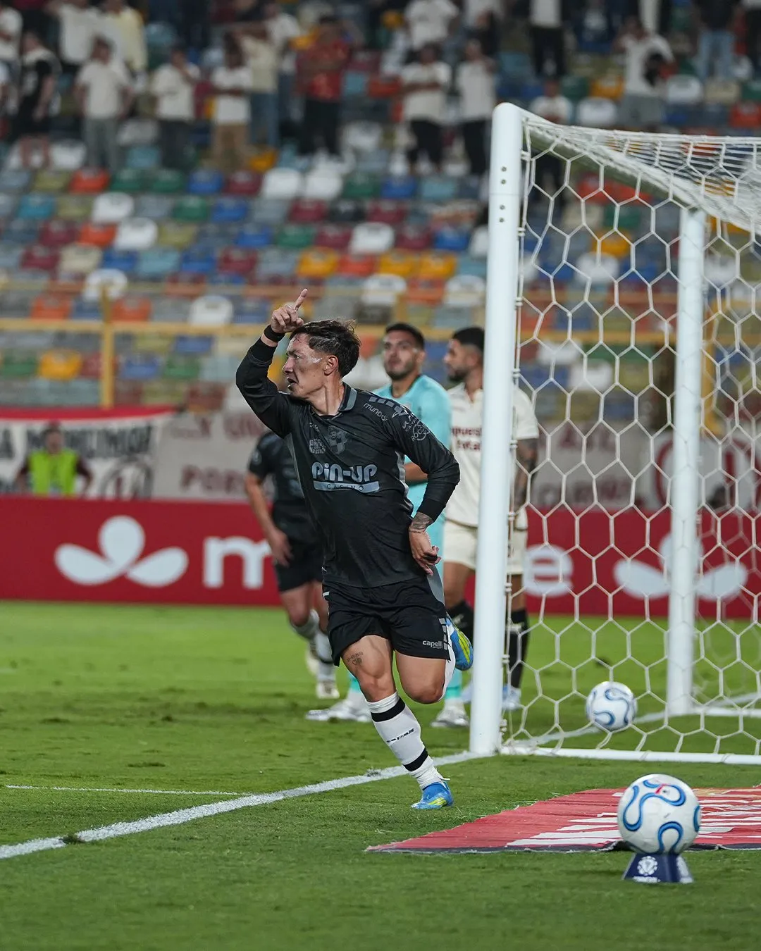 Cristián Zavala marcó el primer gol chileno en Lima. Foto: Coquimbo Unido