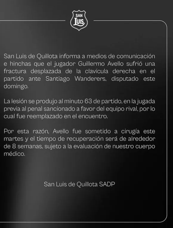Captura San Luis de Quillota.