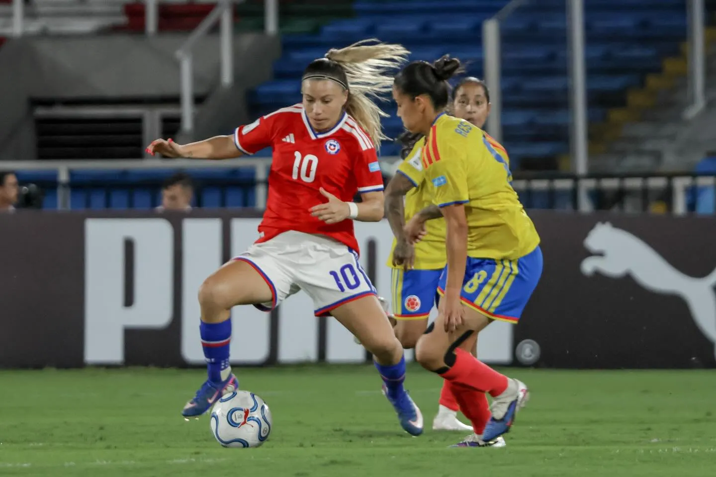 Yanara Aedo expuso un complejo presente de la selección chilena femenina. | Foto: ANFP.
