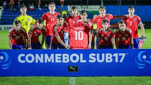 La Selección Chilena Sub-17 se enfrenta a Bolivia.