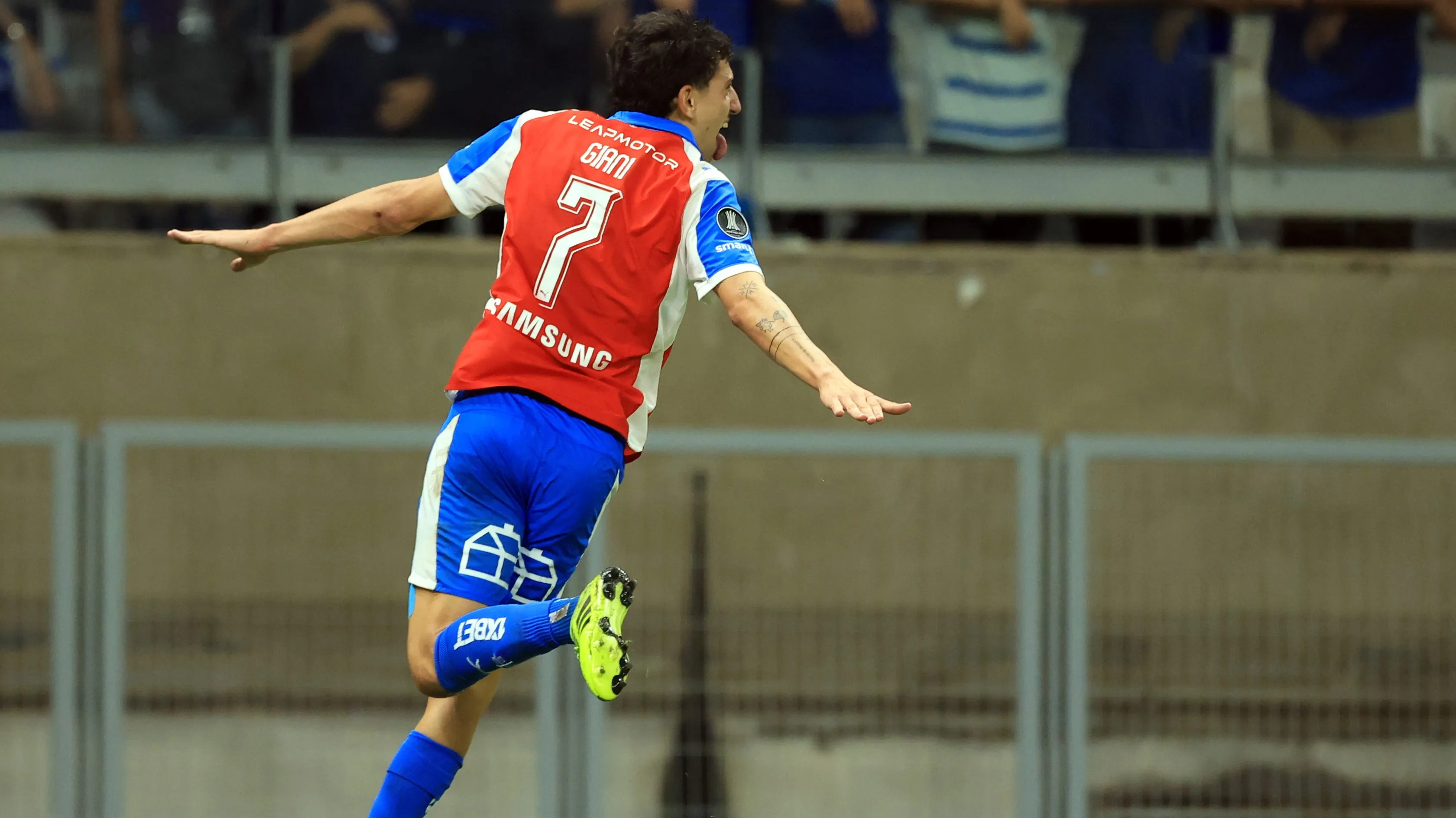 Justo Giani marcó el primer gol de la UC.
