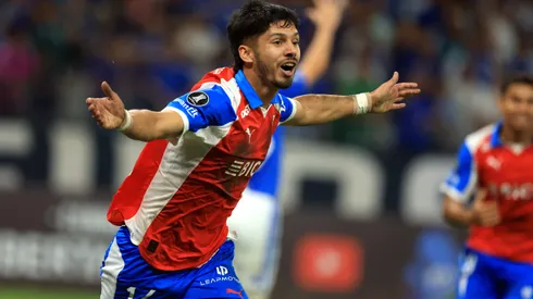 Jimmy Martínez marcó el segundo gol de la UC en Belo Horizonte.