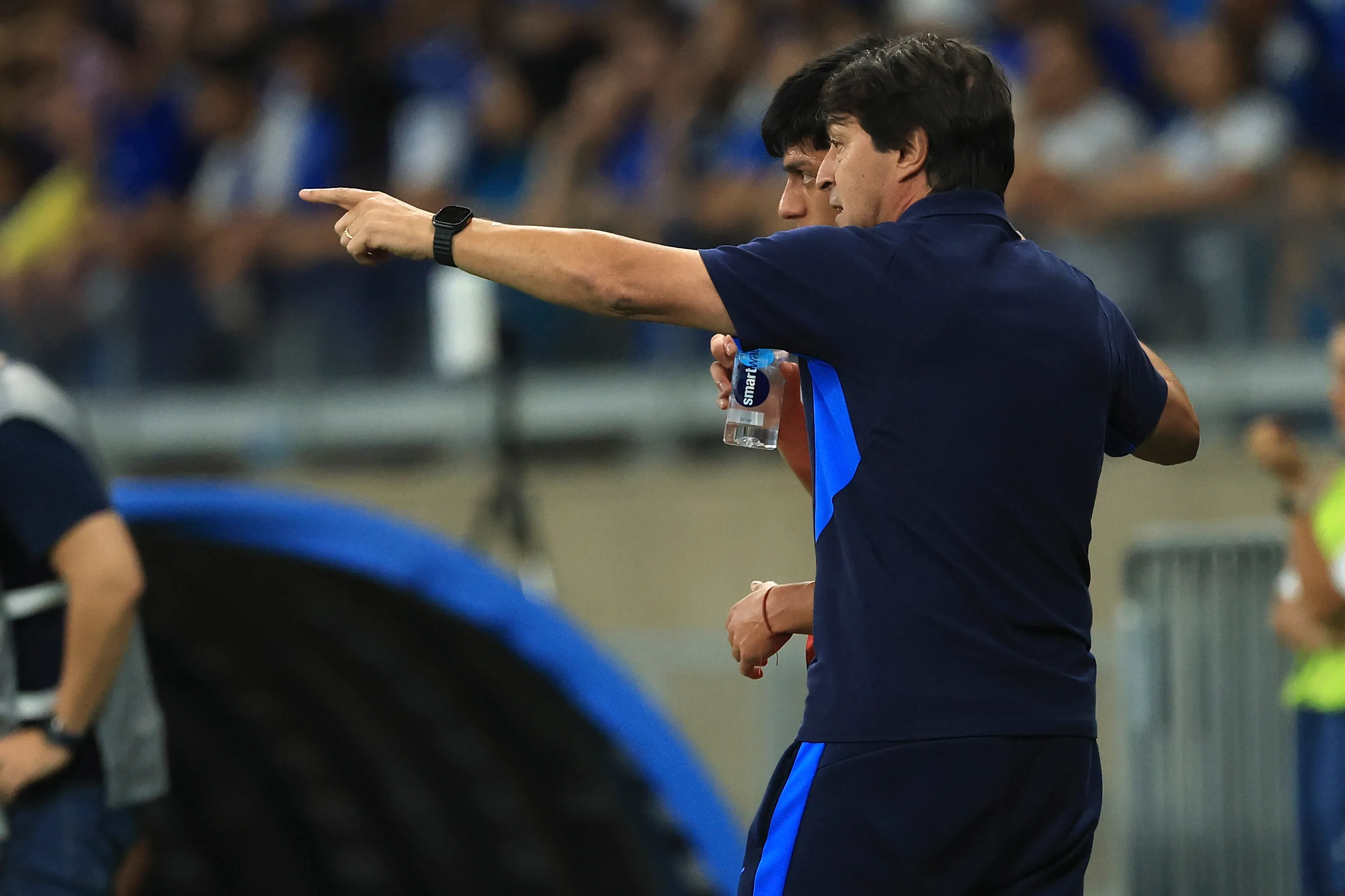 Daniel Garnero entregó un mensaje especial a los jugadores de Universidad Católica para lograr el triunfo en Brasil ante Cruzeiro por Copa Libertadores. Foto: Photosport.